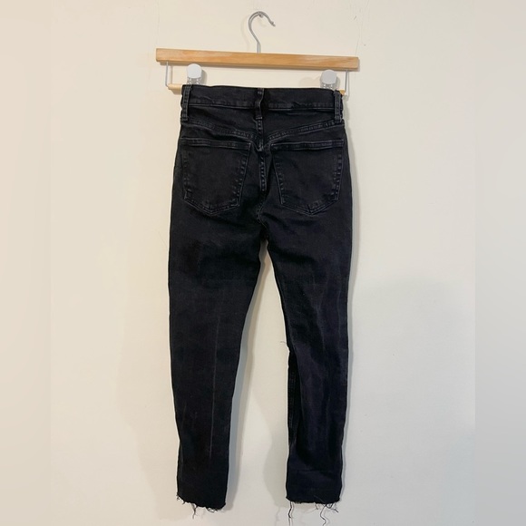 Free People We the Free Black 5 Button Fly Jeans - Picture 2 of 4